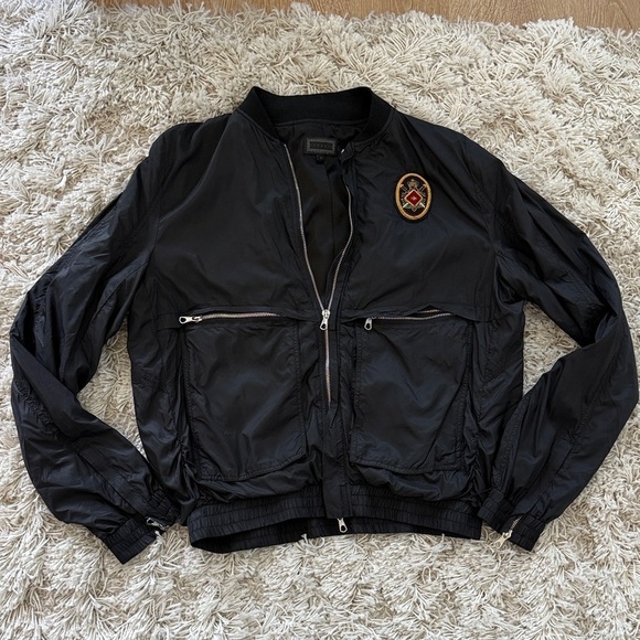 Cordova Jackets & Blazers - Cordova Black Bomber Jacket with Patch